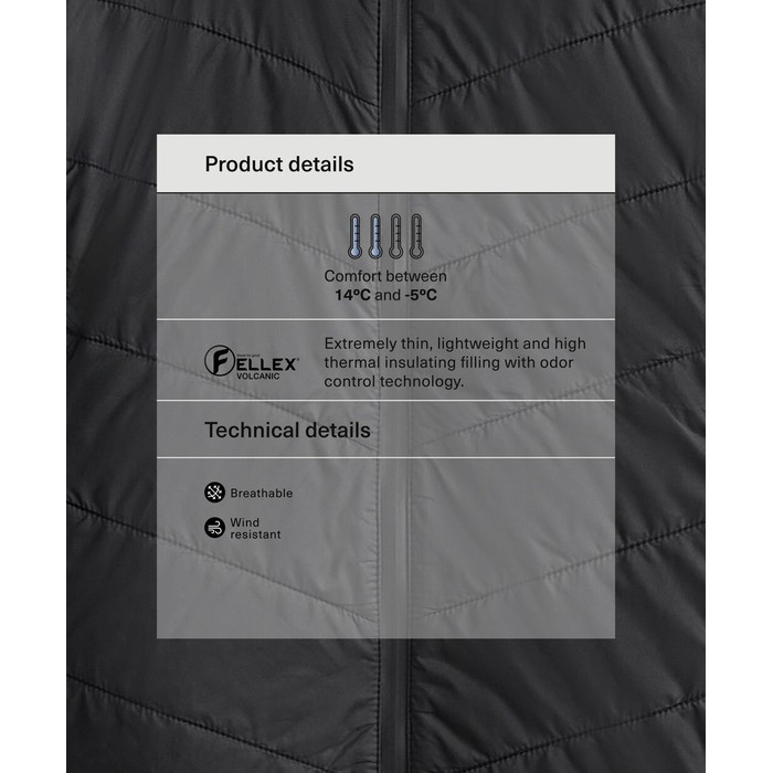 Куртка для бега с вулканической подкладкой FELLEX®