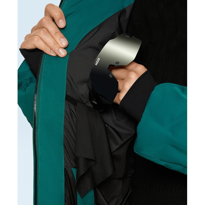 Лыжная водостойкая куртка с алмазной подкладкой Primaloft®