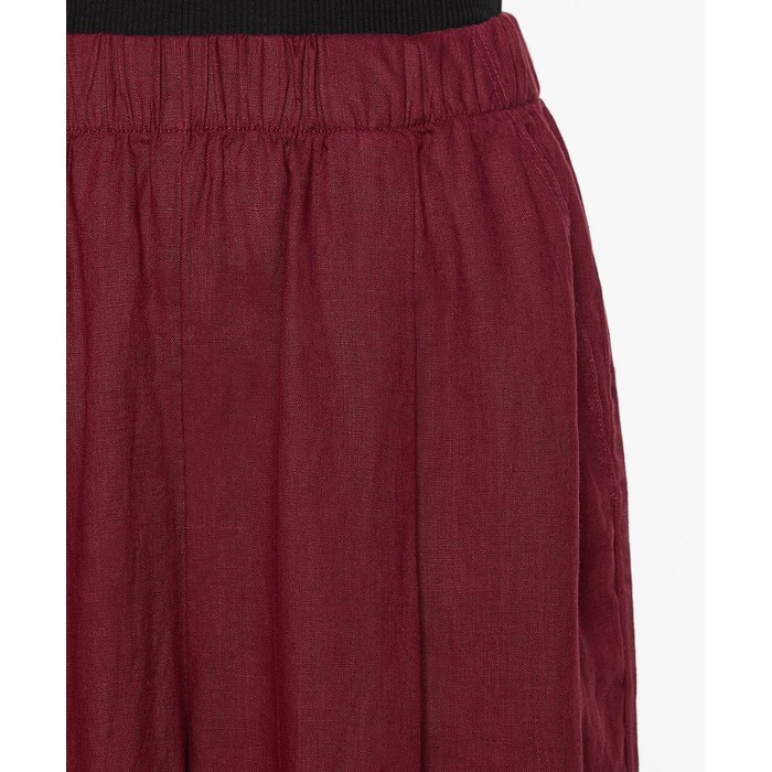 широкие брюки из 100%-го льна