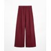 широкие брюки из 100%-го льна