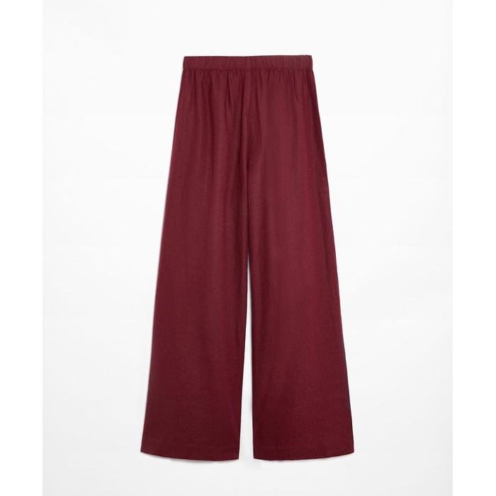 широкие брюки из 100%-го льна