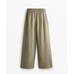 широкие брюки из 100%-го льна