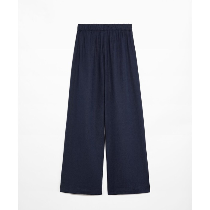 широкие брюки из 100%-го льна