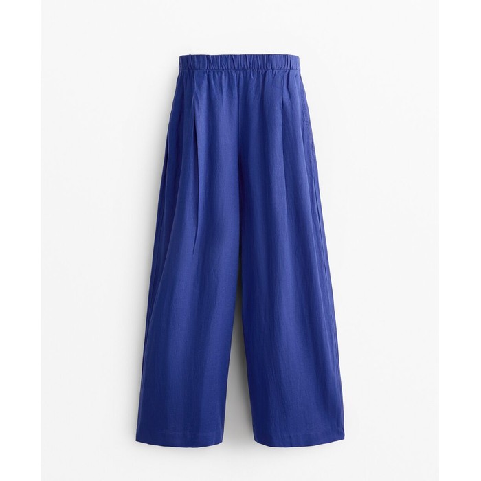 широкие брюки из 100%-го льна