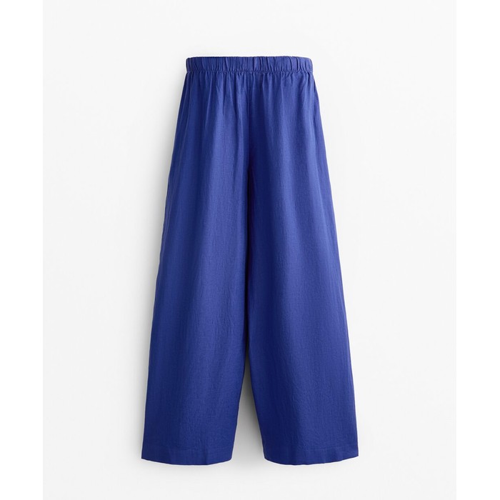 широкие брюки из 100%-го льна