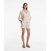 Рубашка Oversize с короткими рукавами из 100% льна