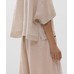 Рубашка Oversize с короткими рукавами из 100% льна