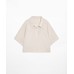 Рубашка Oversize с короткими рукавами из 100% льна