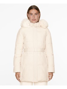 водоотталкивающая куртка миди с подкладкой primaloft®