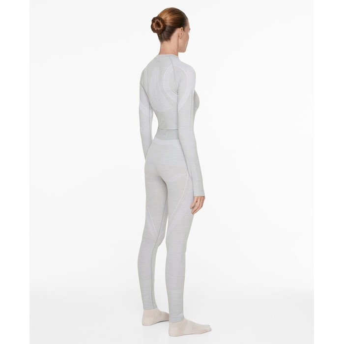 Бесшовные леггинсы из смеси мериносовой шерсти Performance base layers