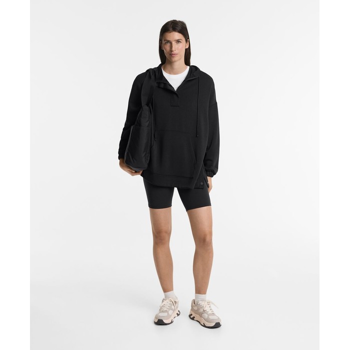 толстовка oversize на молнии из мягкой ткани modal