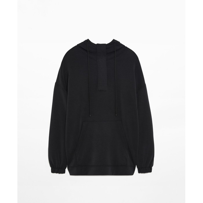 толстовка oversize на молнии из мягкой ткани modal