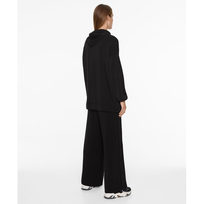 толстовка oversize на молнии из мягкой ткани modal