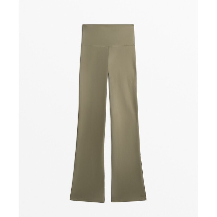 брюки клеш с высокой посадкой flare comfortlux high rise