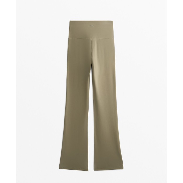 брюки клеш с высокой посадкой flare comfortlux high rise