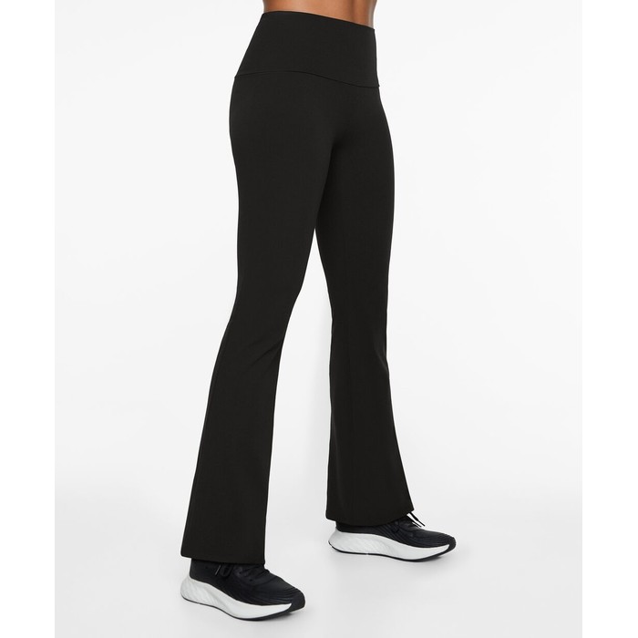 брюки клеш с высокой посадкой flare comfortlux high rise
