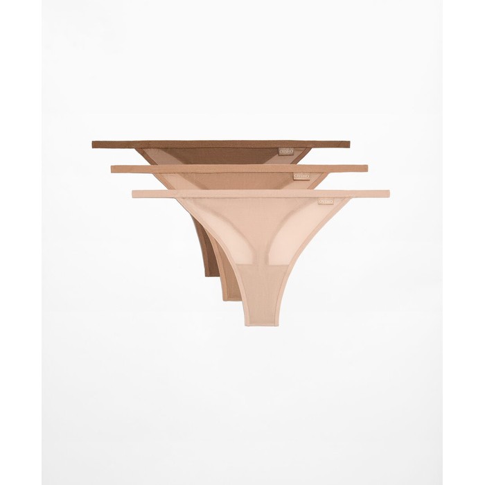 3 сетчатых ремешка на бретельках PANTONE™