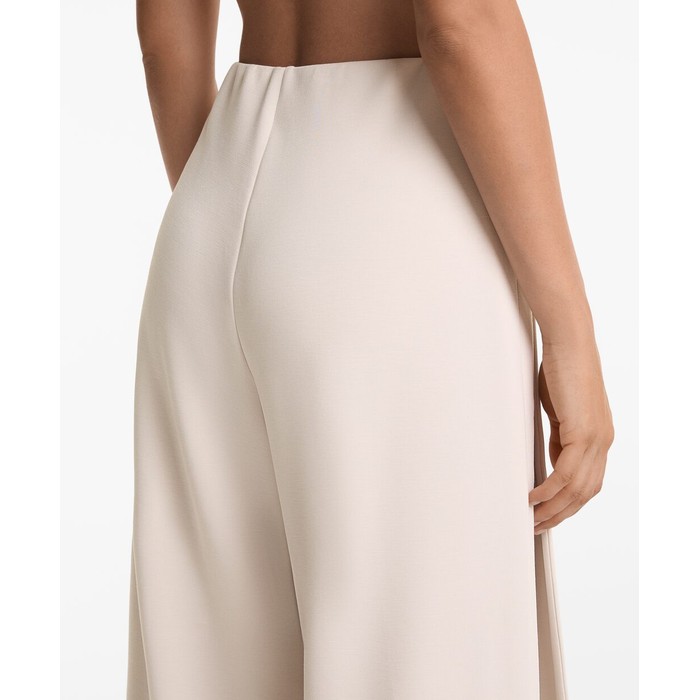 Плиссированные широкие брюки Soft Touch из модала