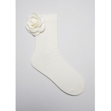 Носки с аппликацией из роз