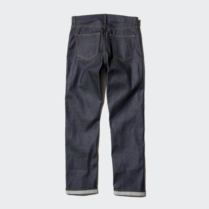 Джинсы Regular Fit из Селвидж Денима Удлиненные цвет: Тёмно-синий