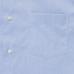 Приталенная Рубашка Super Non-Iron с Полушироким Воротником, Длинный Рукав, XL цвет: Светло-синий