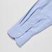 Рубашка Super Non-Iron с полушироким воротником, длинный рукав, XXL цвет: Светло-синий