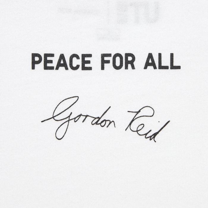 Футболка PEACE FOR ALL / Гордон Рид цвет: Белый