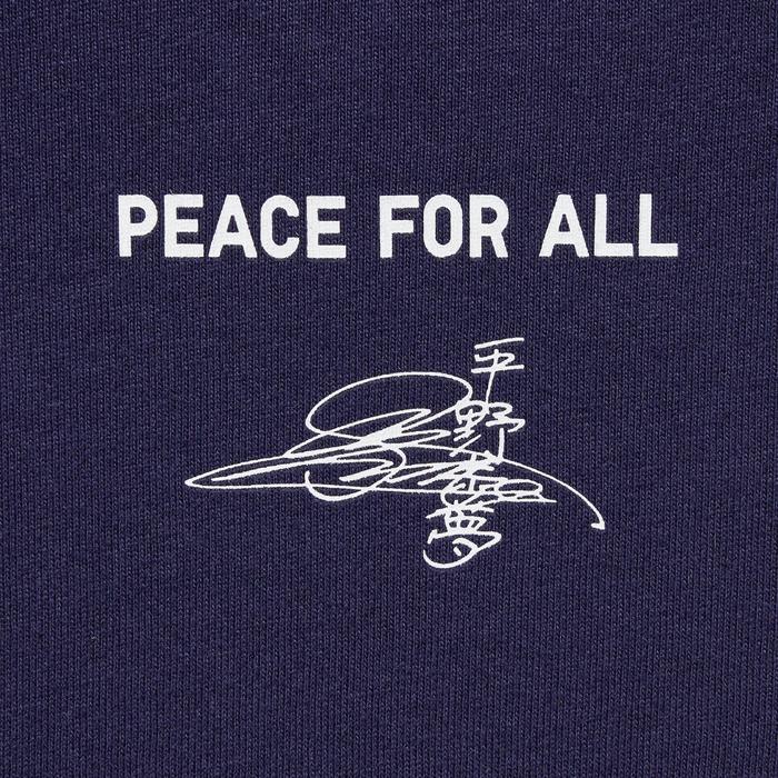 Футболка Peace For All / Ayumu Hirano цвет: Тёмно-синий