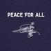 Футболка Peace For All / Ayumu Hirano цвет: Тёмно-синий