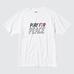 Футболка PEACE FOR ALL / Kei Nishikori цвет: Белый