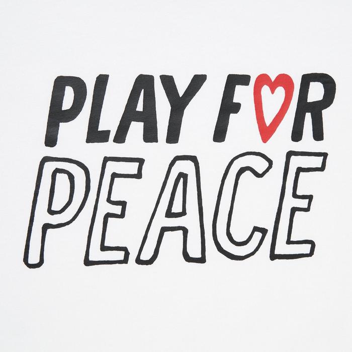 Футболка PEACE FOR ALL / Kei Nishikori цвет: Белый