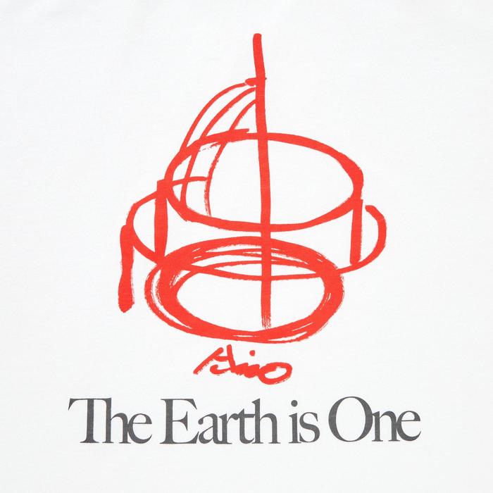 Футболка PEACE FOR ALL / Ando Tadao цвет: Белый
