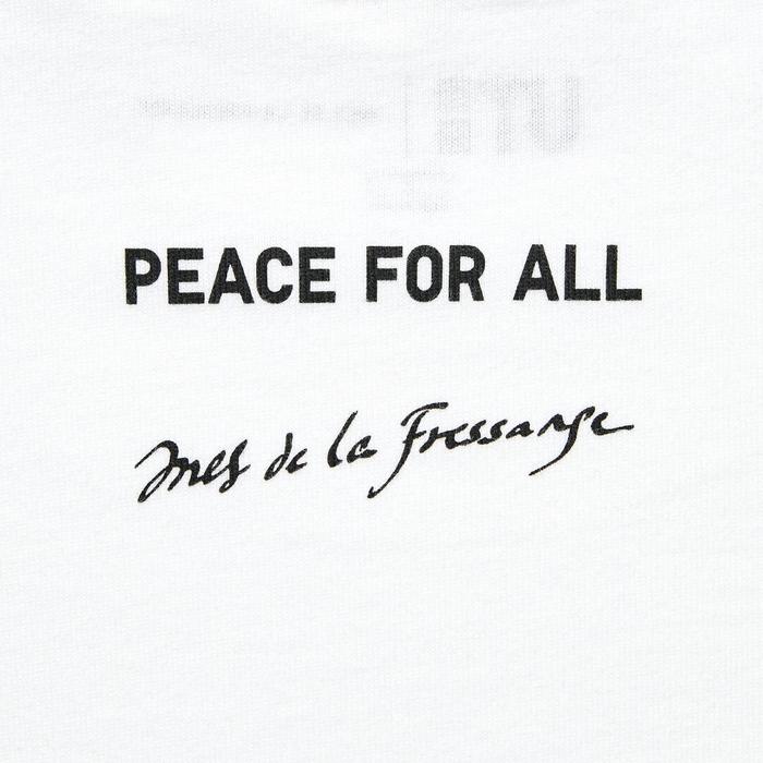 Футболка PEACE FOR ALL / Ines de la Fressange цвет: Белый