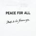 Футболка PEACE FOR ALL / Ines de la Fressange цвет: Белый