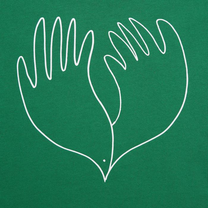 Футболка PEACE FOR ALL / Кристоф Лемер цвет: Зелёный