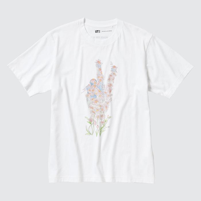Футболка PEACE FOR ALL, JW Anderson цвет: Белый