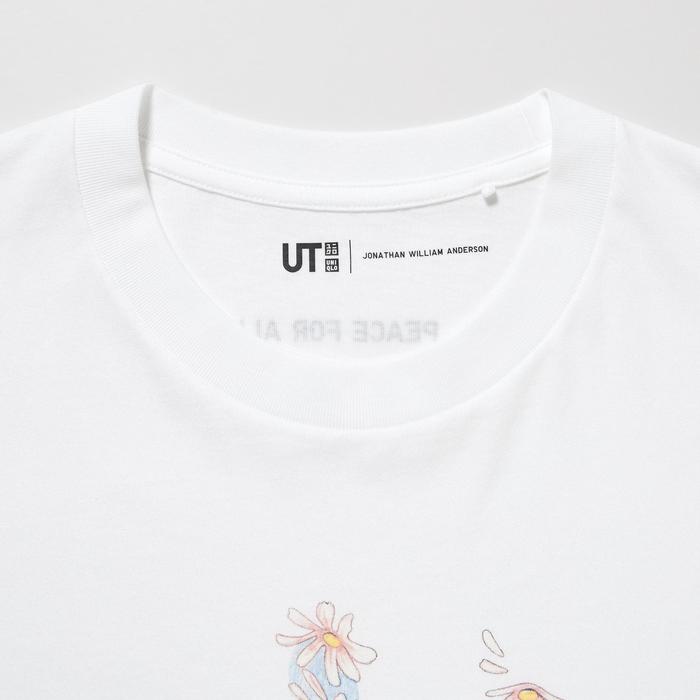 Футболка PEACE FOR ALL, JW Anderson цвет: Белый