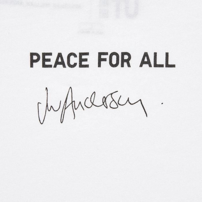 Футболка PEACE FOR ALL, JW Anderson цвет: Белый