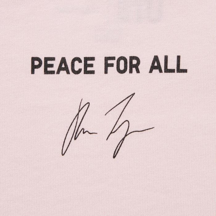 Футболка PEACE FOR ALL / Hana Tajima цвет: Розовый