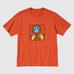 Футболка PEACE FOR ALL / Keith Haring цвет: Оранжевый