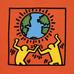 Футболка PEACE FOR ALL / Keith Haring цвет: Оранжевый