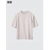 Футболка AIRism из хлопка, oversized, с рукавами 3/4 цвет: Красный