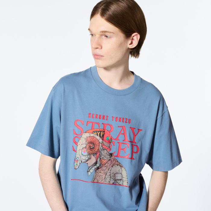 Футболка Relaxed Fit STRAY SHEEP 米津玄師 UT цвет: Синий