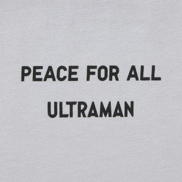 Футболка PEACE FOR ALL / Ультрамен цвет: Светло-серый