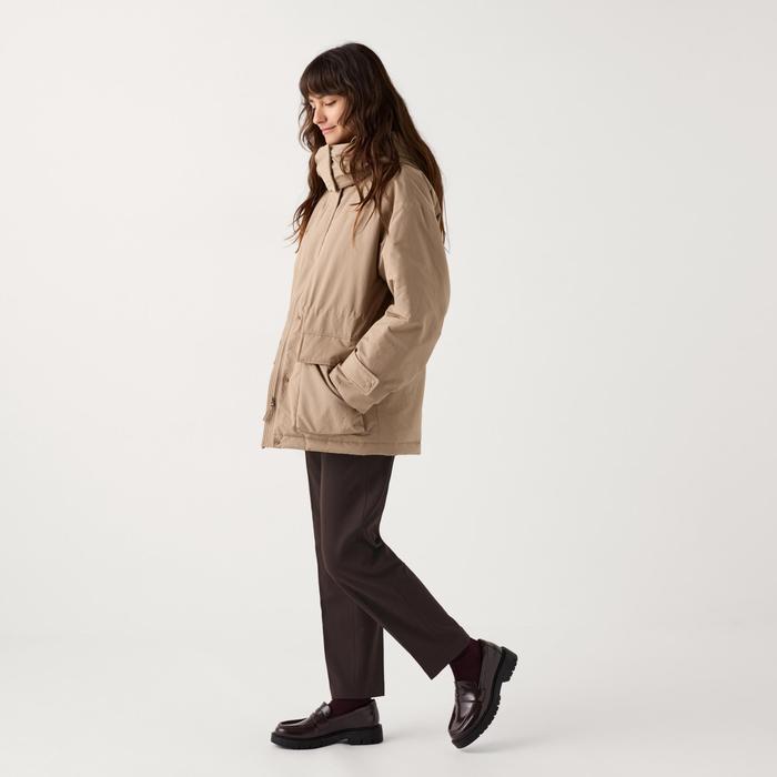 Деловые брюки Slim Fit Heattech цвет: Тёмно-коричневый