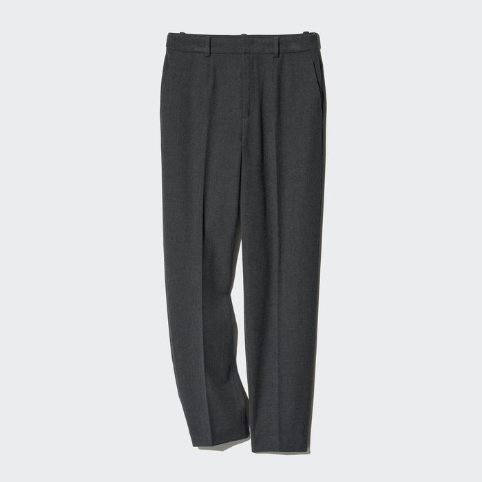 Деловые брюки Slim Fit Heattech цвет: Тёмно-коричневый
