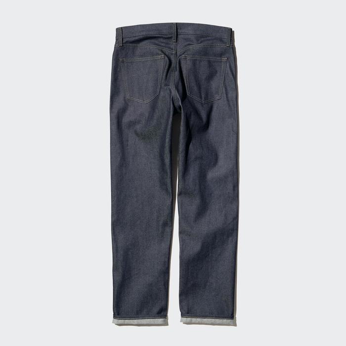 Джинсы Regular Fit из Селвидж Денима Удлиненные цвет: Тёмно-синий