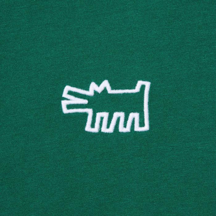 Футболка Keith Haring UT цвет: Тёмно-зелёный