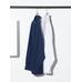 Рубашка оверсайз из ткани broadcloth цвет: Синий