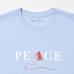 Футболка PEACE FOR ALL / Khaled Hosseini цвет: Светло-синий